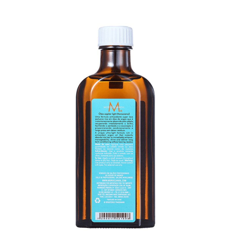 Moroccanoil Treatment Light Oil - Óleo Capilar 125ml