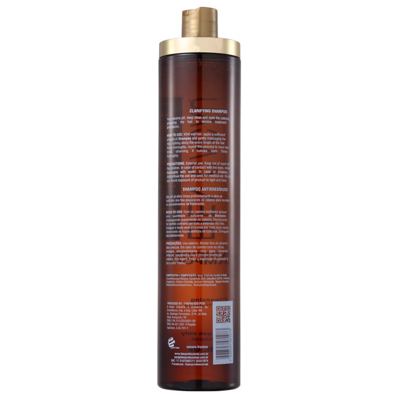 Bien Professional Bien Cacau Clarifying - Shampoo Antirresíduos 1000ml