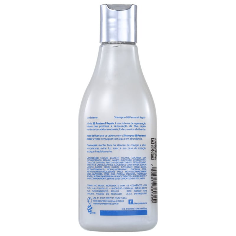Bien Professional BBPantenol Repair - Shampoo 260ml