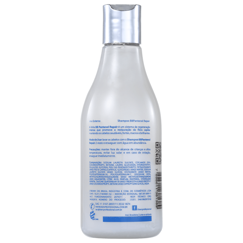 Bien Professional BBPantenol Repair - Shampoo 260ml