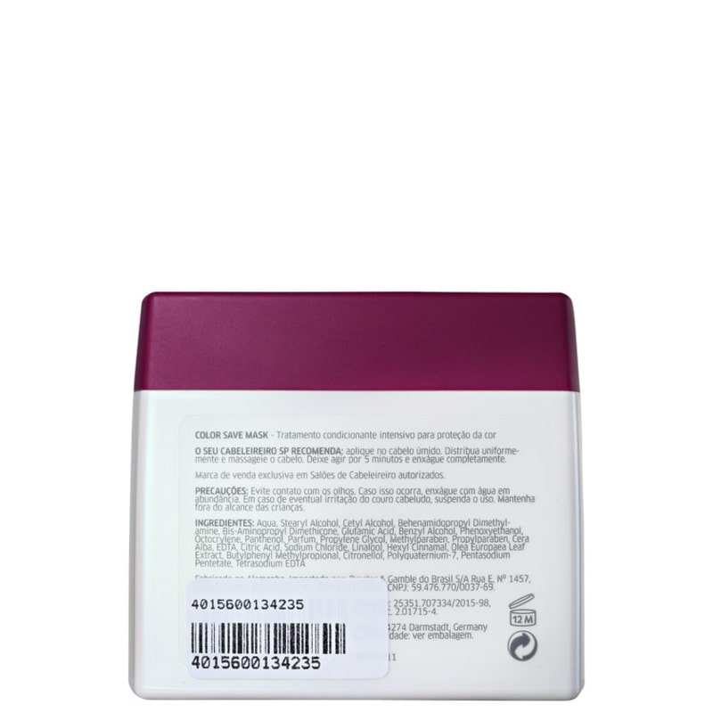 SP System Professional Color Save Mask - Máscara de Tratamento 400ml