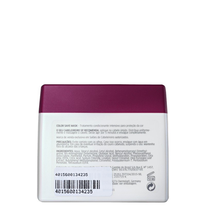SP System Professional Color Save Mask - Máscara de Tratamento 400ml
