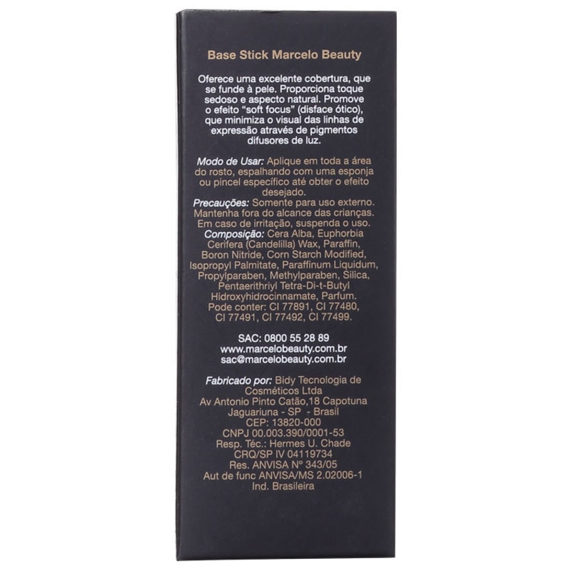 Marcelo Beauty Stick Clara - Base em Bastão 12g
