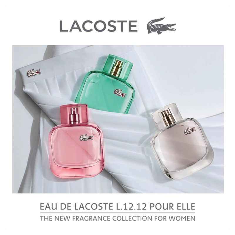 L.12.12 Pour Elle Sparkling Lacoste Eau de Toilette - Perfume Feminino 30ml
