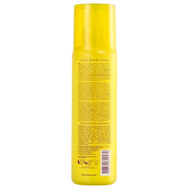 Richée Professional Clinic Repair System - Queratina Biomimética 200ml