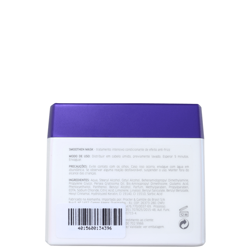 SP System Professional Smoothen Mask - Máscara de Tratamento 400ml