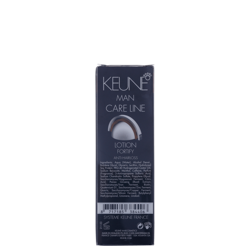 Keune Fortify Care Line Man - Loção Antiqueda 75ml