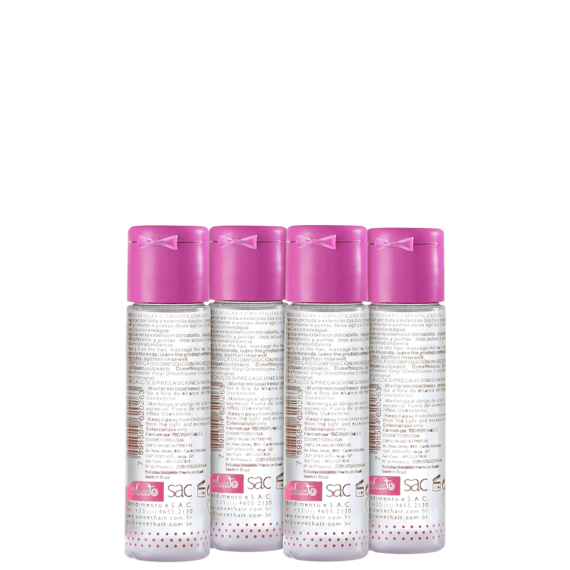 Sweet Hair Lovely Instant Repair - Ampola de Tratamento 4x18ml
