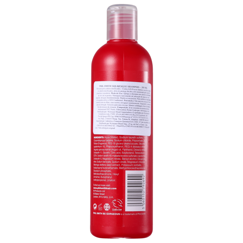 Phil Smith SOS Rescue Damage-Protection - Shampoo 350ml