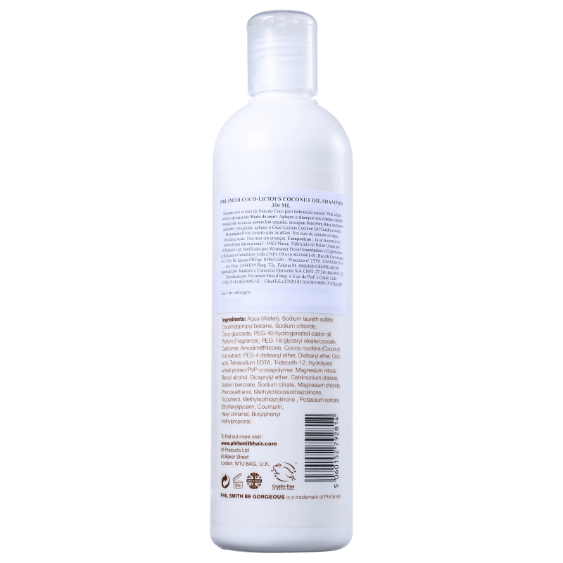 Phil Smith Coco-Licious Coconut Oil - Shampoo 350ml