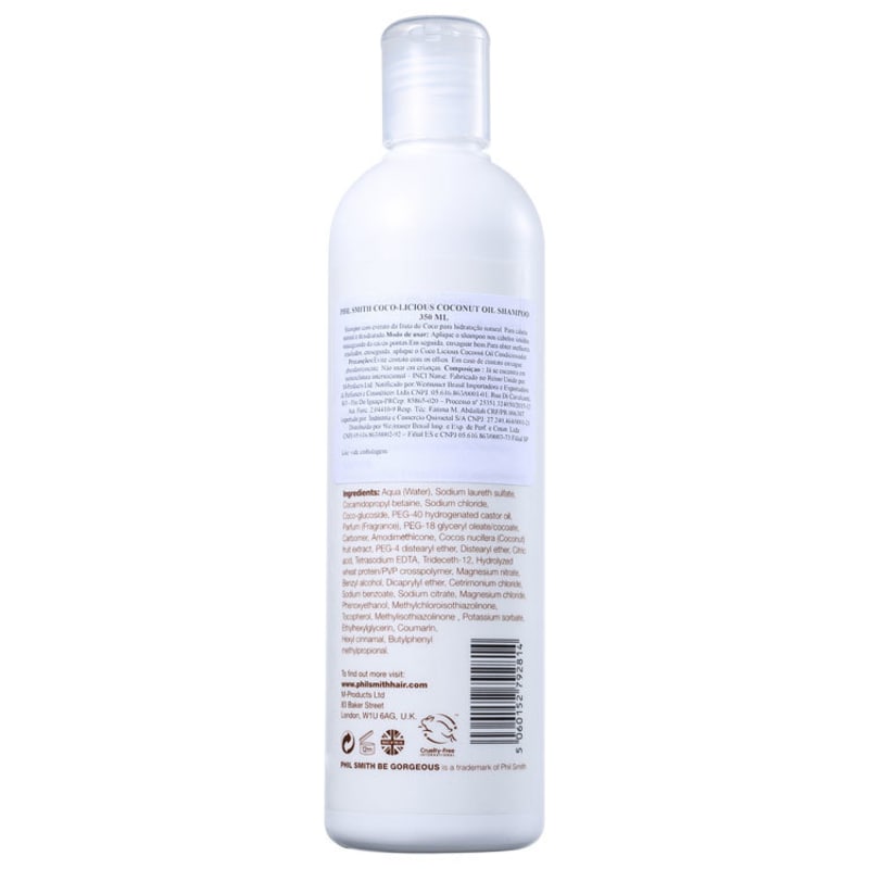 Phil Smith Coco-Licious Coconut Oil - Shampoo 350ml