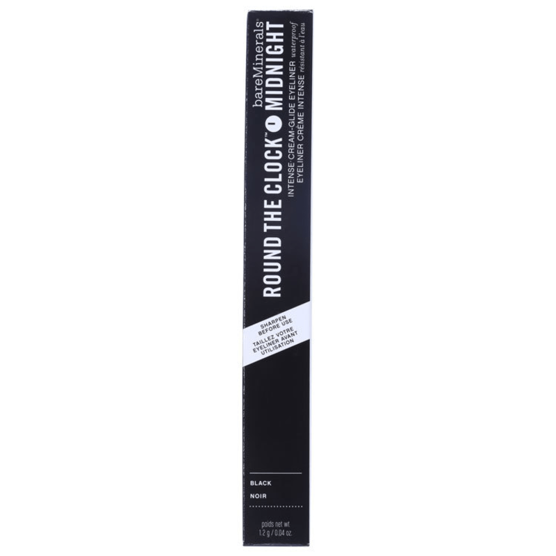 bareMinerals Round The Clock Midnight - Lápis de Olho 1,2g