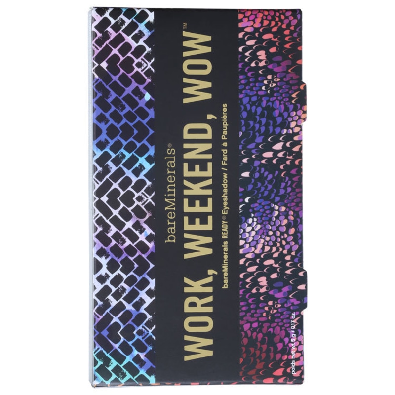 bareMinerals Work, Weekend, Wow - Paleta de Sombras