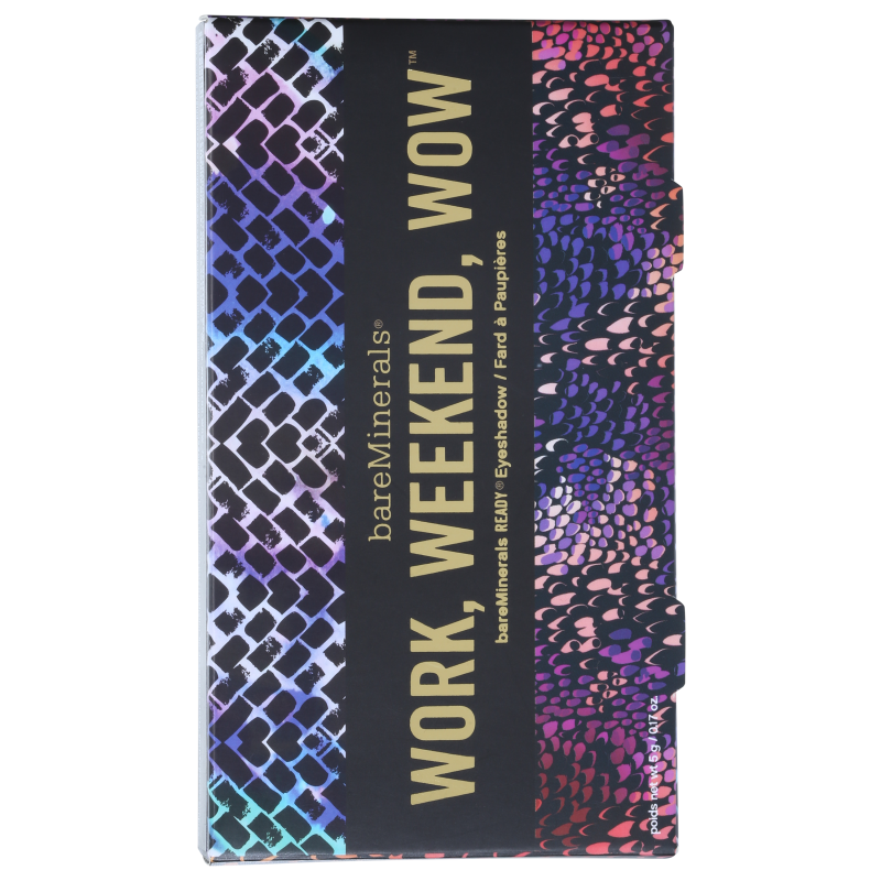 bareMinerals Work, Weekend, Wow - Paleta de Sombras