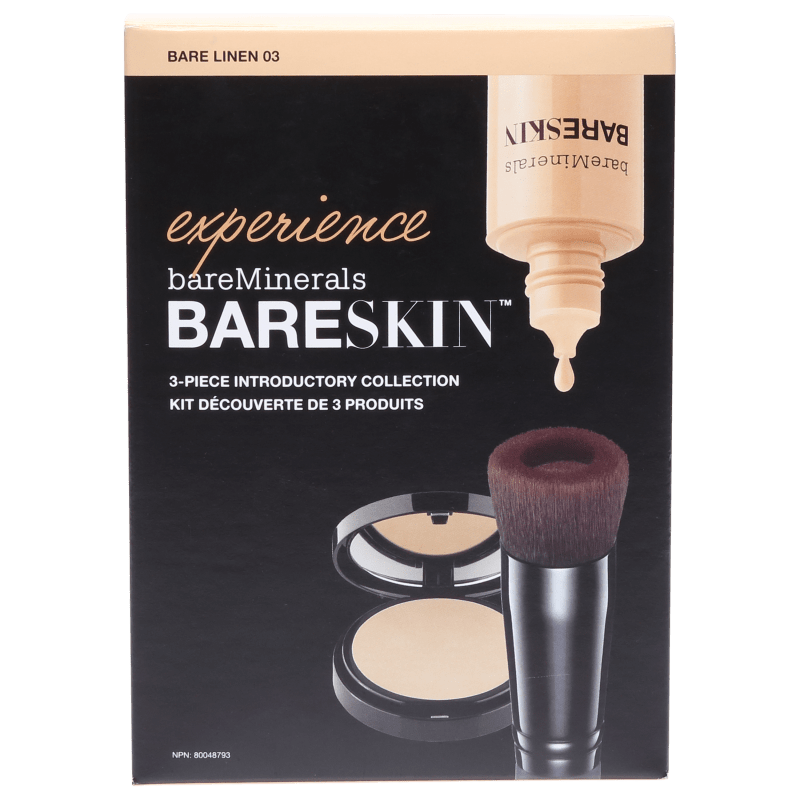 Kit bareMinerals bareSkin Experience Bare 03 Linen (3 produtos)