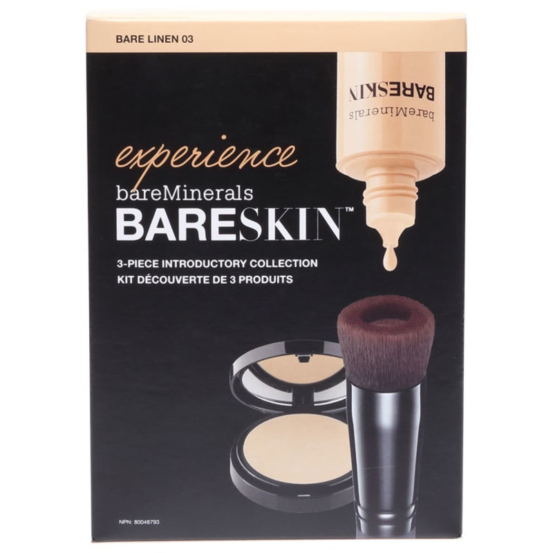 Kit bareMinerals bareSkin Experience Bare 03 Linen (3 produtos)
