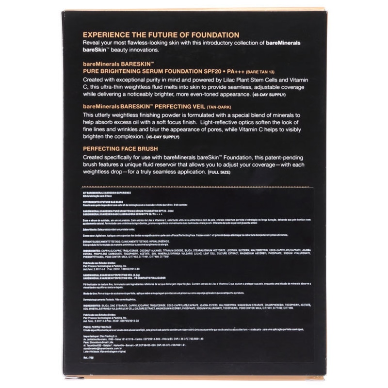 Kit bareMinerals bareSkin Experience Bare 13 Tan (3 produtos)
