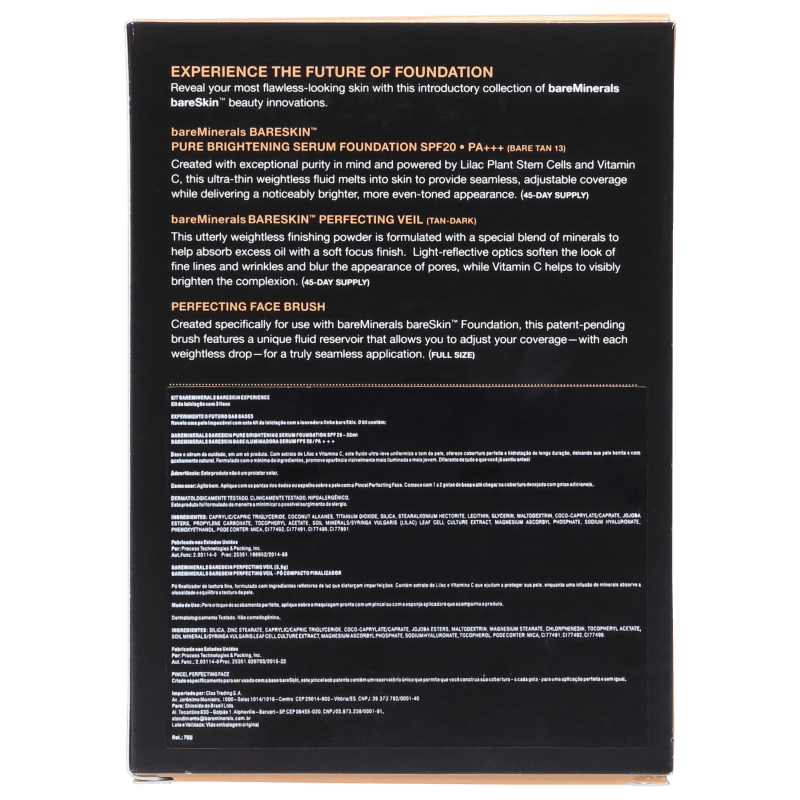 Kit bareMinerals bareSkin Experience Bare 13 Tan (3 produtos)