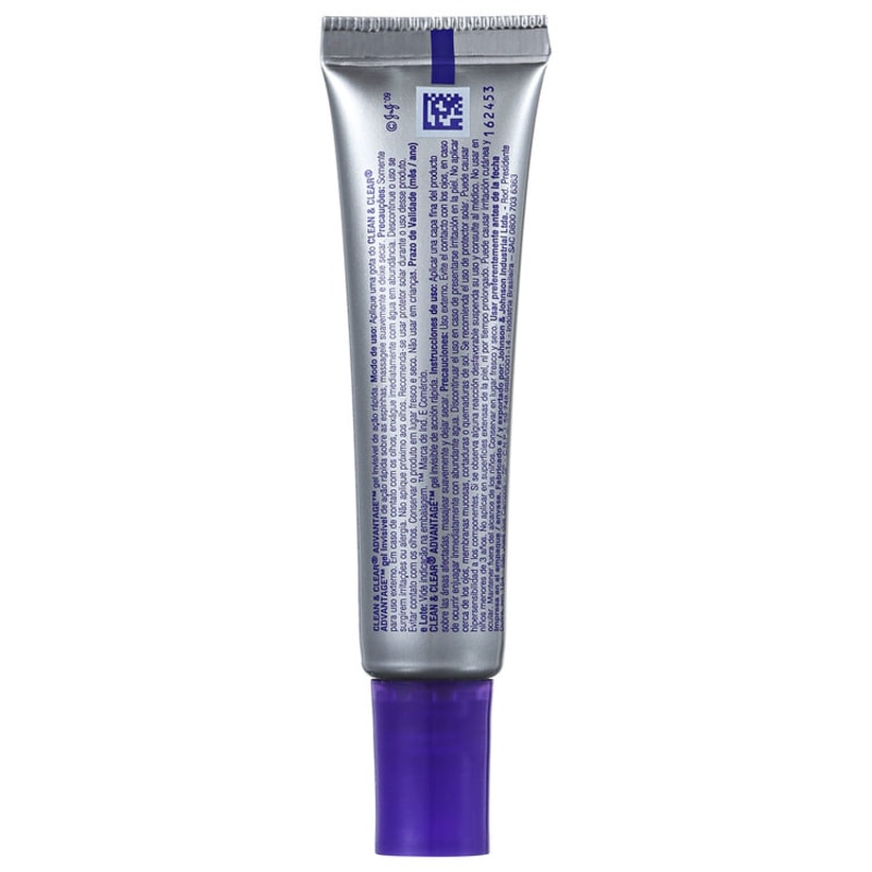 Clean & Clear Advantage Gel Invisível - Gel Secativo para Acne 15g