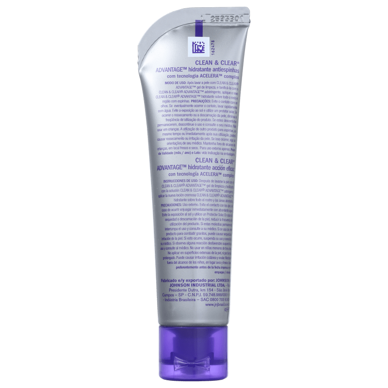Clean & Clear Advantage - Hidratante Facial 50g