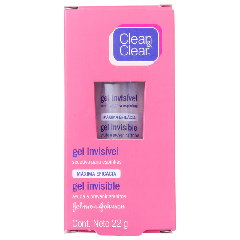 Clean & Clear Gel Invisível - Gel Secativo para Acne 22g