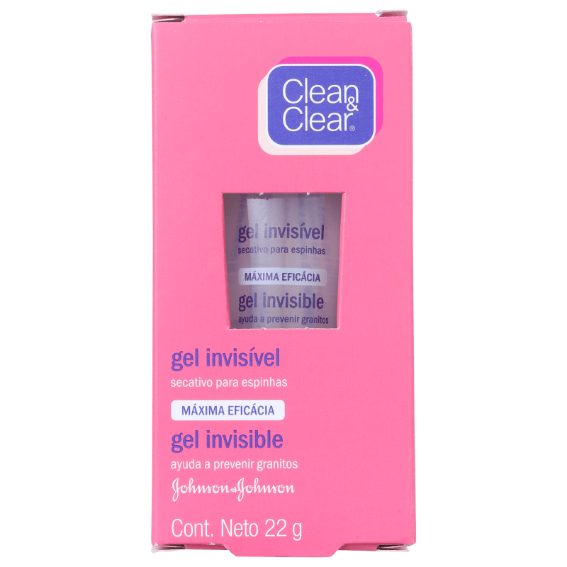 Clean & Clear Gel Invisível - Gel Secativo para Acne 22g