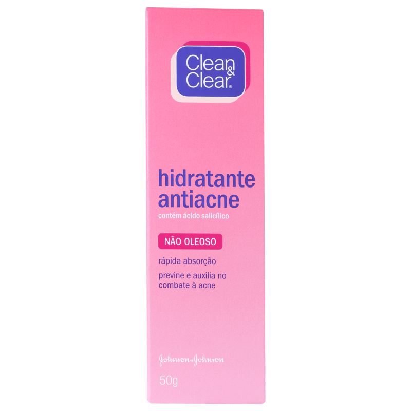 Clean & Clear Hidratante Antiacne - Hidratante Facial 50g