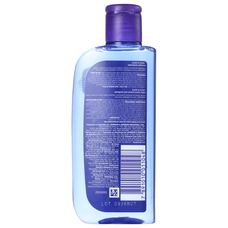 Clean & Clear Anticravos - Adstringente Facial 200ml