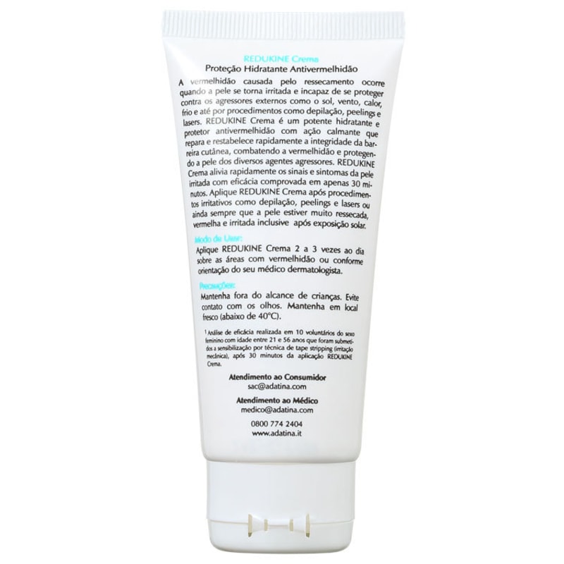 Ada Tina Redukine Crema - Hidratante Antivermelhidão 60ml