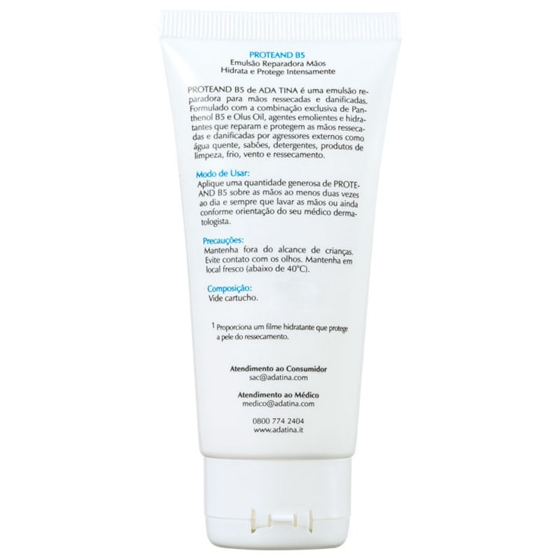 Ada Tina Proteand B5 - Hidratante para as Mãos 50ml