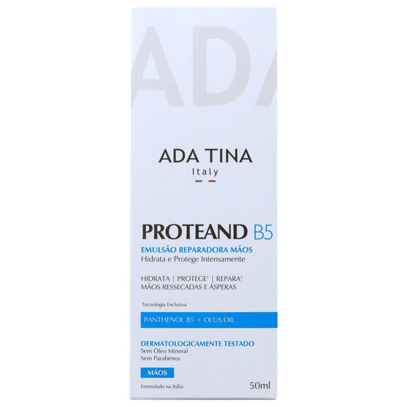 Ada Tina Proteand B5 - Hidratante para as Mãos 50ml