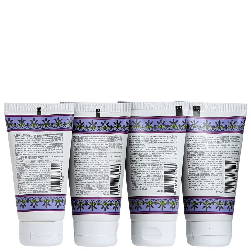 Kit Banho Granado Terrapeutics Lavanda (4 produtos)