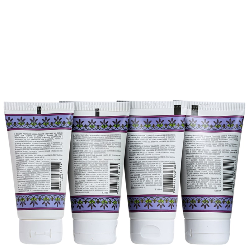 Kit Banho Granado Terrapeutics Lavanda (4 produtos)