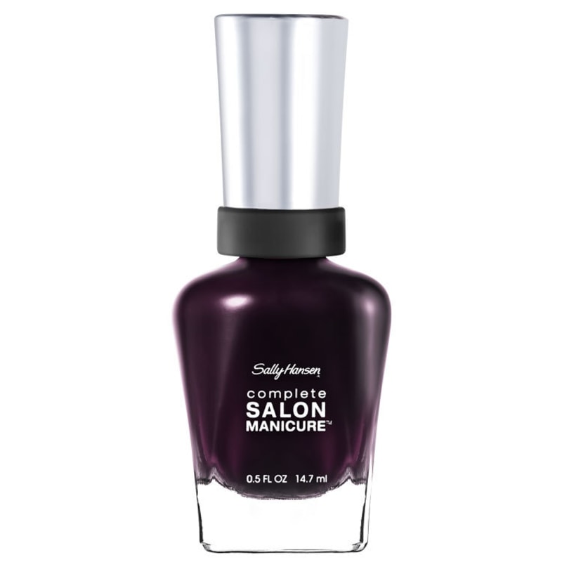 Sally Hansen Complete Salon Manicure 441 Pat on the Black - Esmalte 14,7ml