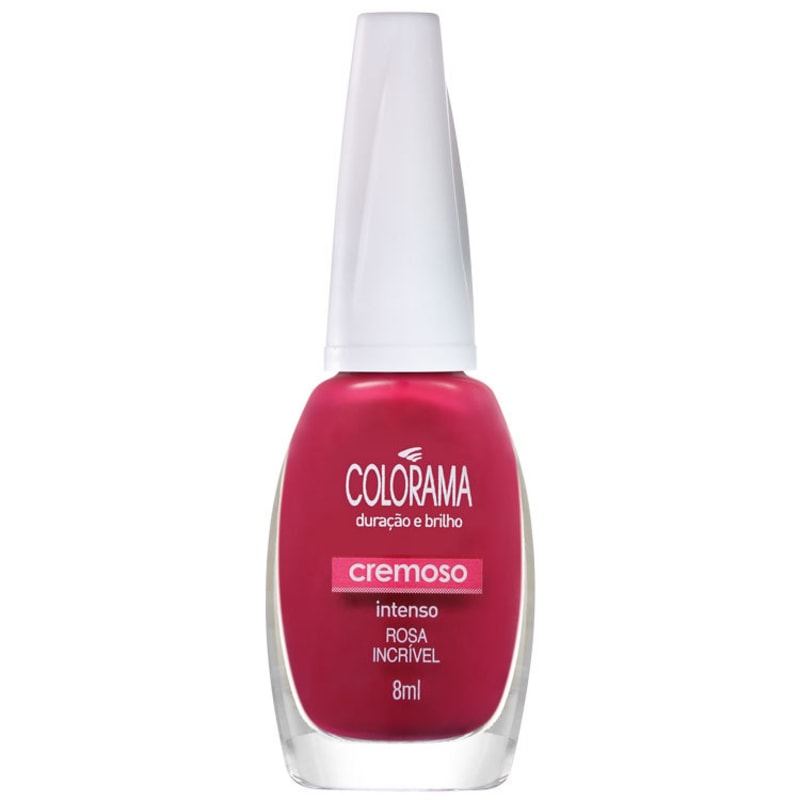Colorama As Super Cores Rosa Incrível - Esmalte Cremoso 8ml