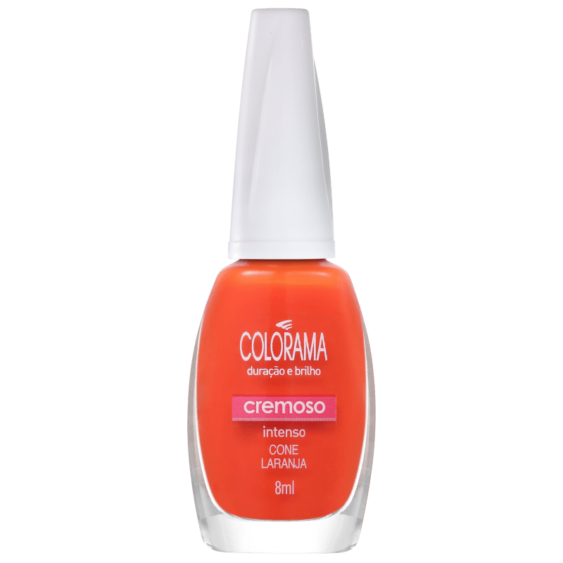 Colorama Forma em Cor Cone Laranja - Esmalte Cremoso 8ml