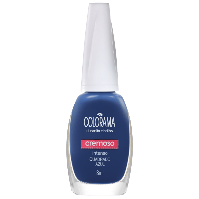 Colorama Forma em Cor Quadrado Azul - Esmalte Cremoso 8ml