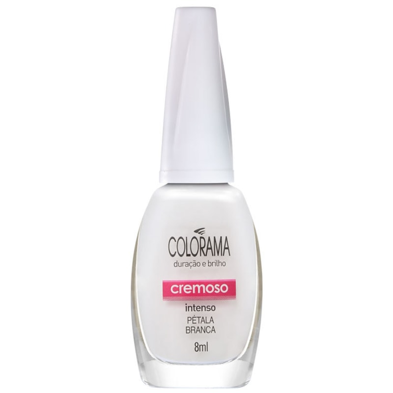 Colorama Pétala Branca - Esmalte Cremoso 8ml