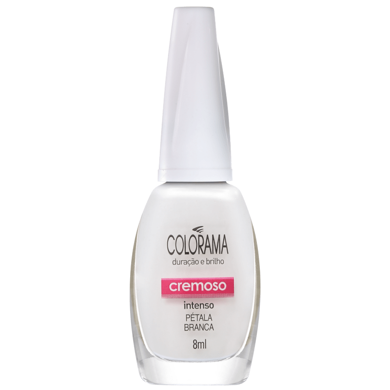 Colorama Pétala Branca - Esmalte Cremoso 8ml