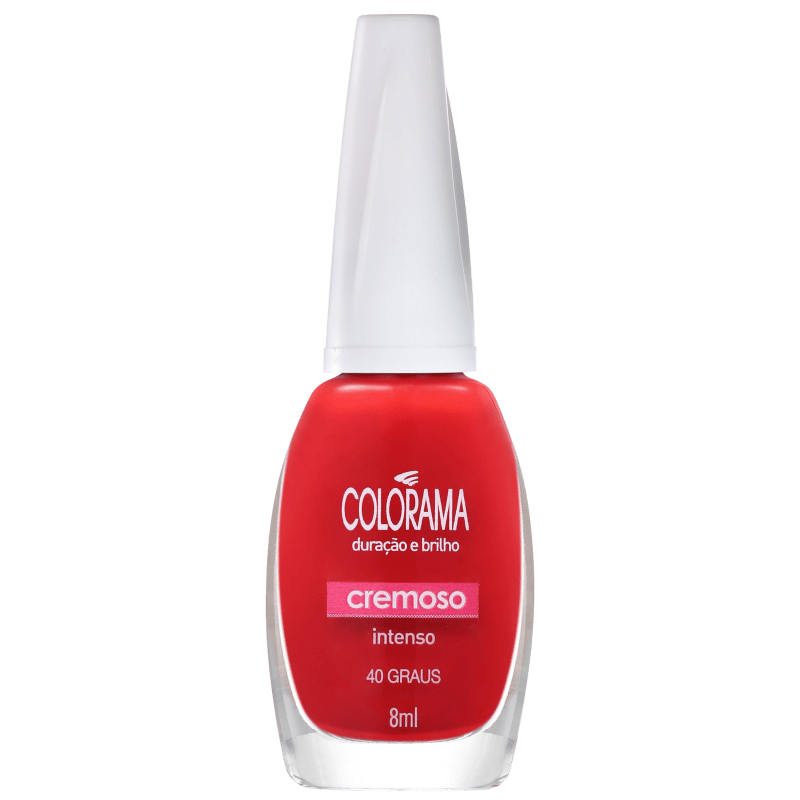 Colorama Verniz & Cor 40 Graus - Esmalte Cremoso 8ml