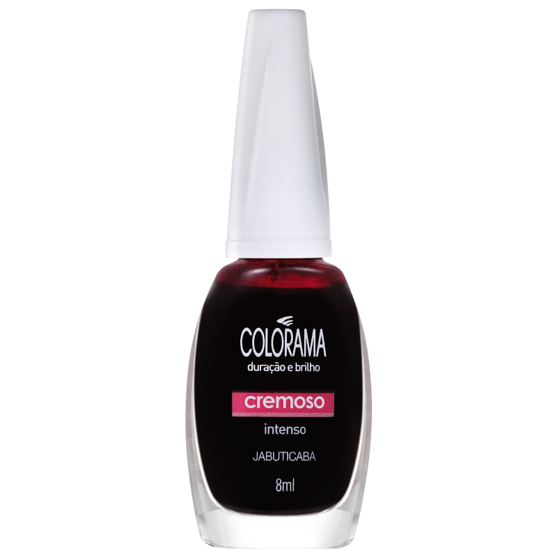 Colorama Verniz & Cor Jabuticaba - Esmalte Cremoso 8ml