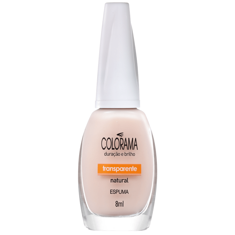 Colorama Viagem Translúcida Espuma Transparente - Esmalte 8ml