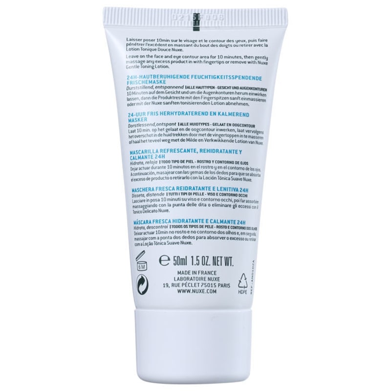 Nuxe Crème Fraîche De Beauté Masque - Máscara Facial Hidratante 50ml