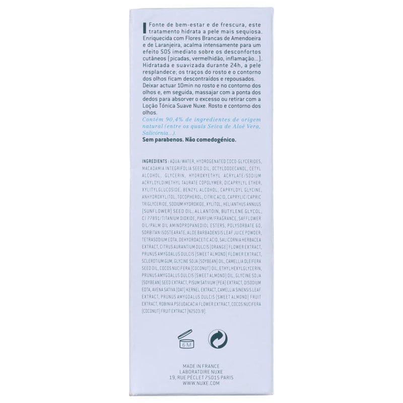 Nuxe Crème Fraîche De Beauté Masque - Máscara Facial Hidratante 50ml