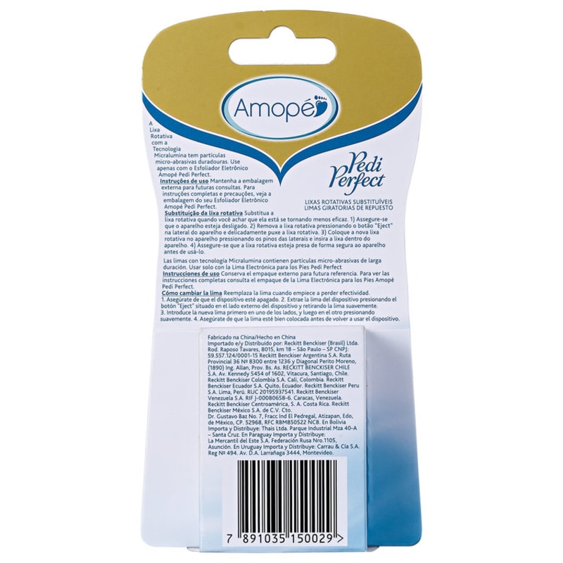 Amopé Pedi Perfect - Lixas Substituíveis (2 unidades)