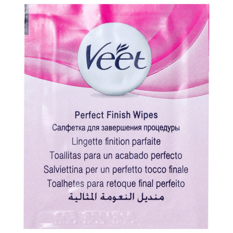 Veet Peles Normais e Secas - Folhas de Cera Facial (12 unidades)
