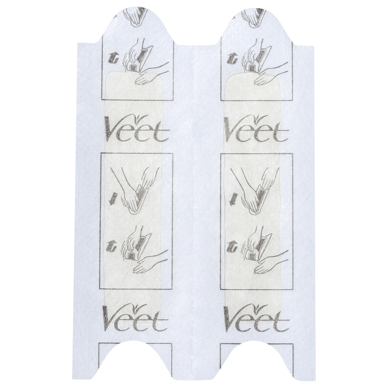 Veet Peles Delicadas - Folhas de Cera Facial (12 unidades)
