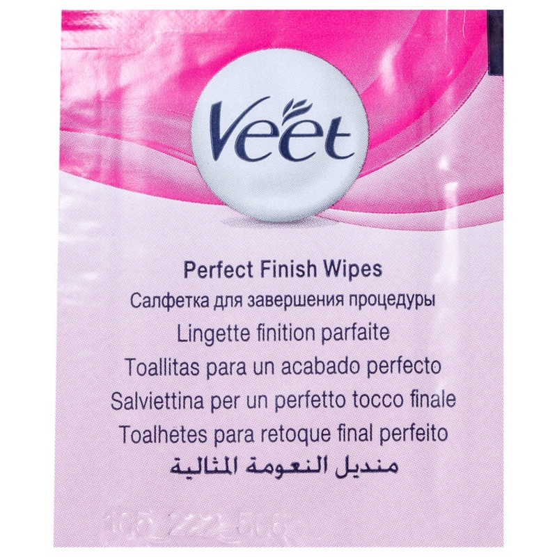 Veet Peles Delicadas - Folhas de Cera Facial (12 unidades)