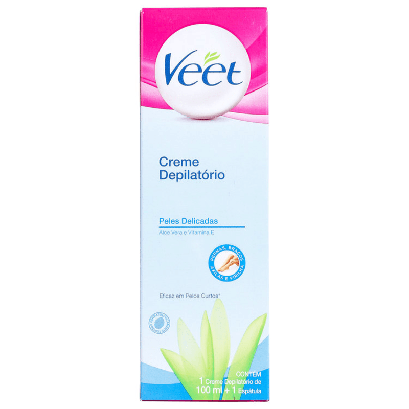 Veet Peles Delicadas - Creme Depilatório 100ml