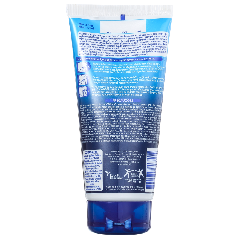 Veet For Men - Creme Depilatório Masculino 180ml